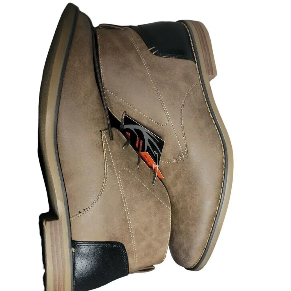 DEER Stags Mark Dress Comfort Lace-up Boots. Size 9. New In Box